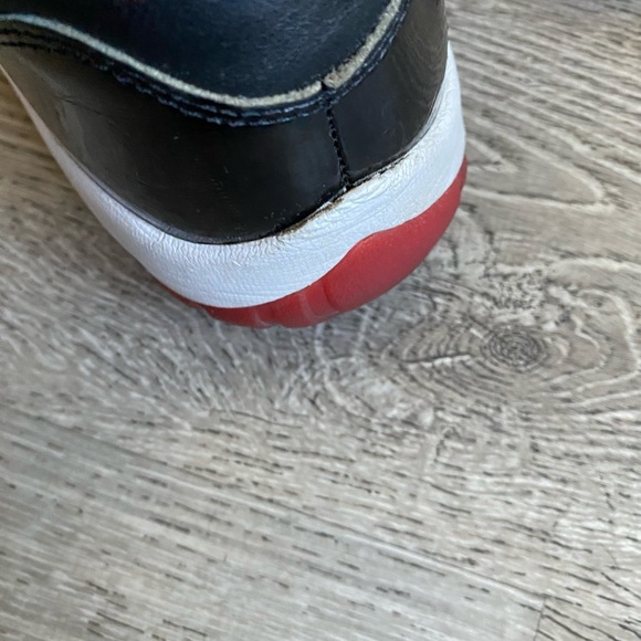 JORDAN 11 RETRO BRED SNEAKERS - Picture 8 of 17